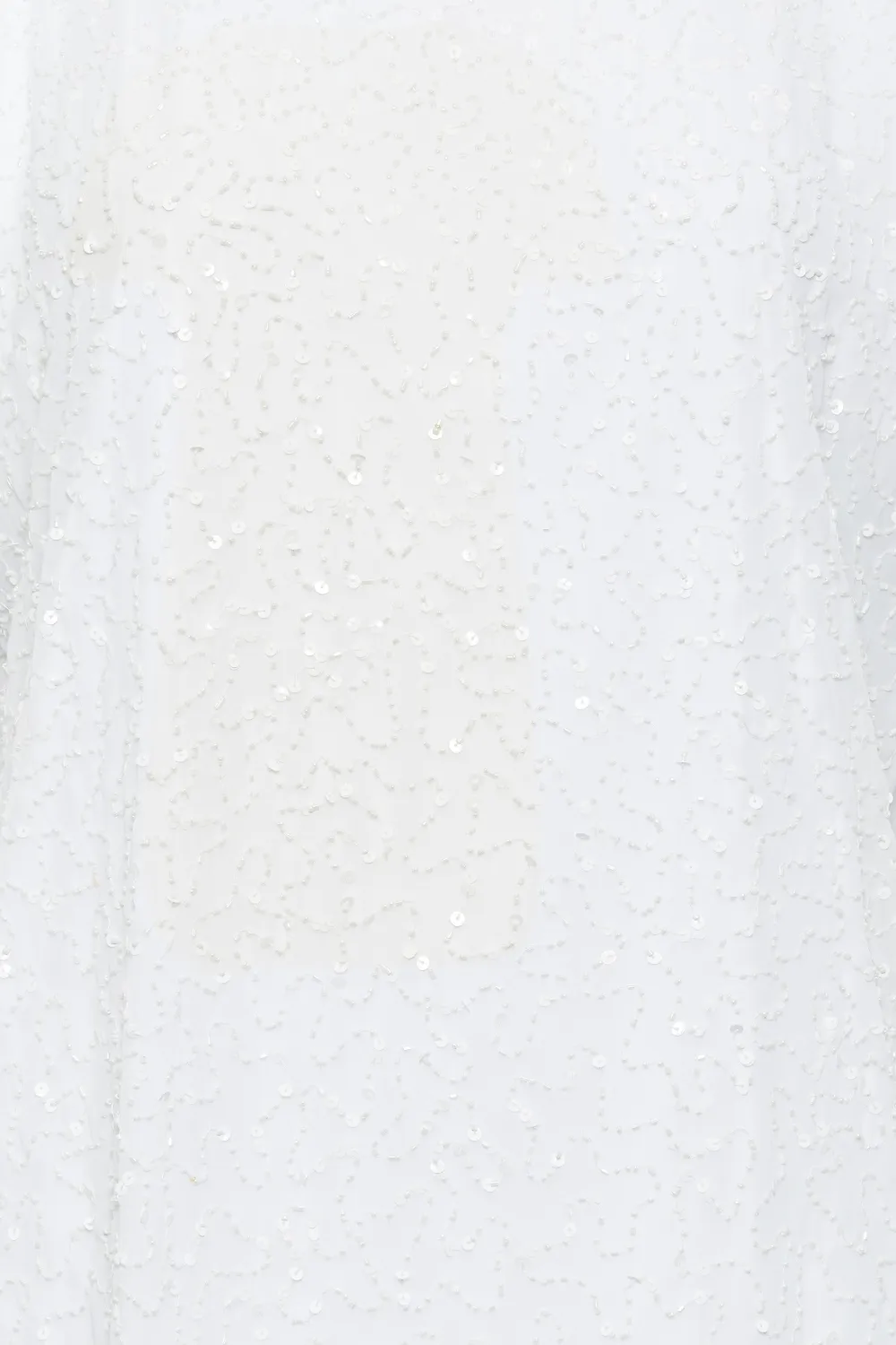 LUXE Curve Teal Green Sequin Hand Embellished Cape Dress