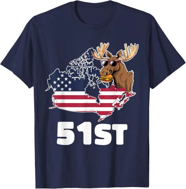 Canada 51st US state - Funny United States Buying Canada T-Shirt