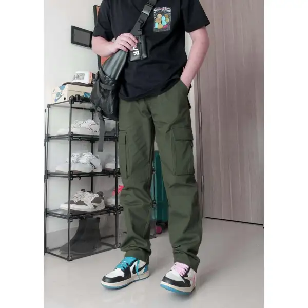 MEN CASUAL SUMMER CARGO PANTS (Pack of 2)