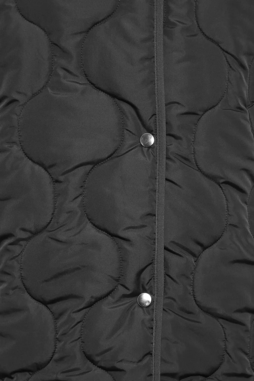 YOURS Curve Olive Green Funnel Neck Quilted Longline Gilet