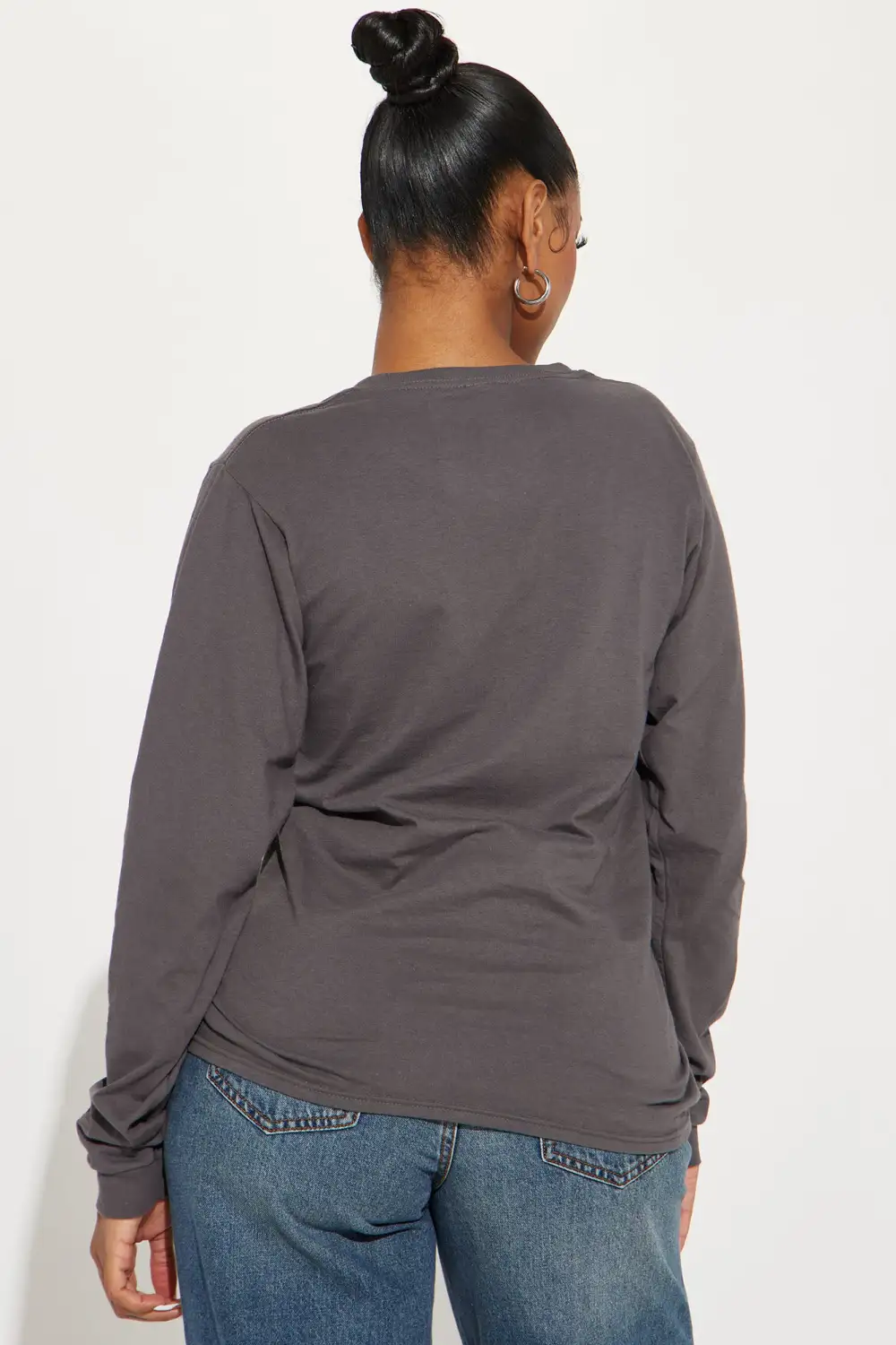 Manifest Higher Long Sleeve Tee - Charcoal