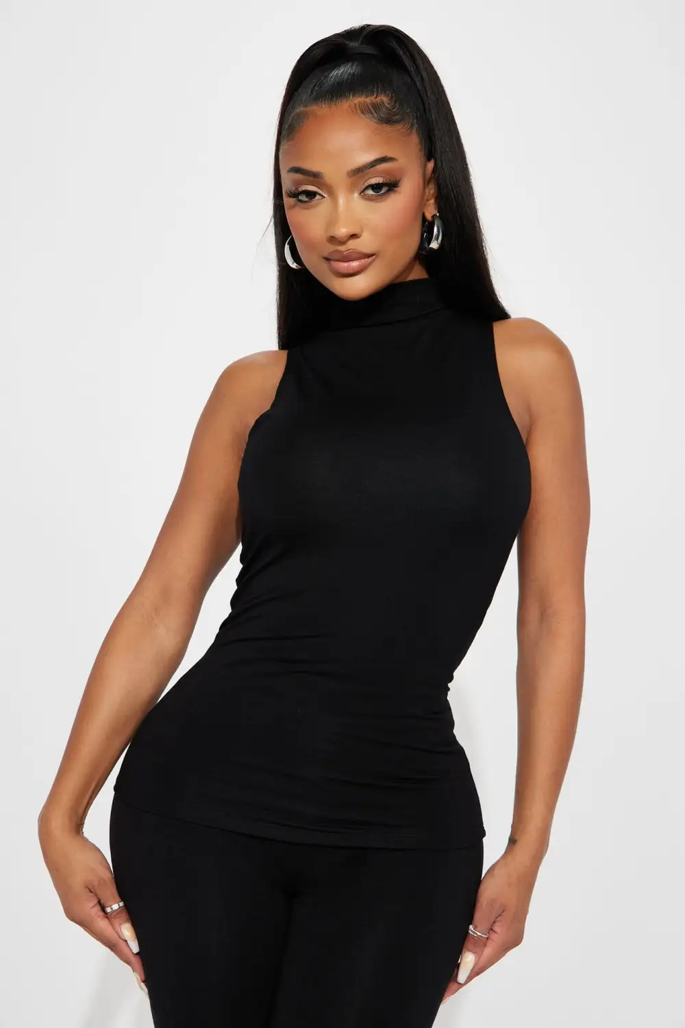 Promise You Butter Snatch Pant Set - Black