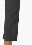 Double Button Mid Waist Straight Leg Pants