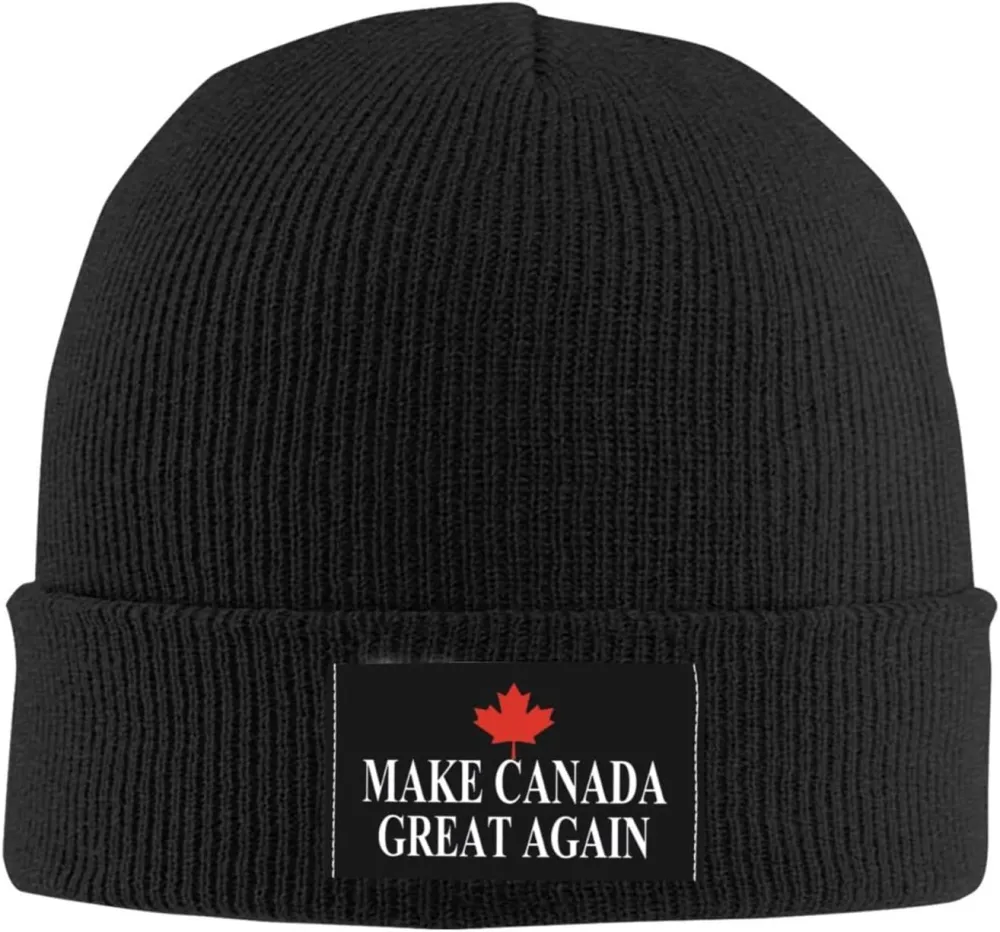 Make Canada Great Again Winter Beanie Knit Hats Unisex Thermal Hat