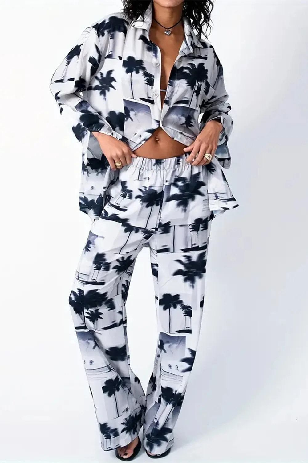 casual clothing two-piece set