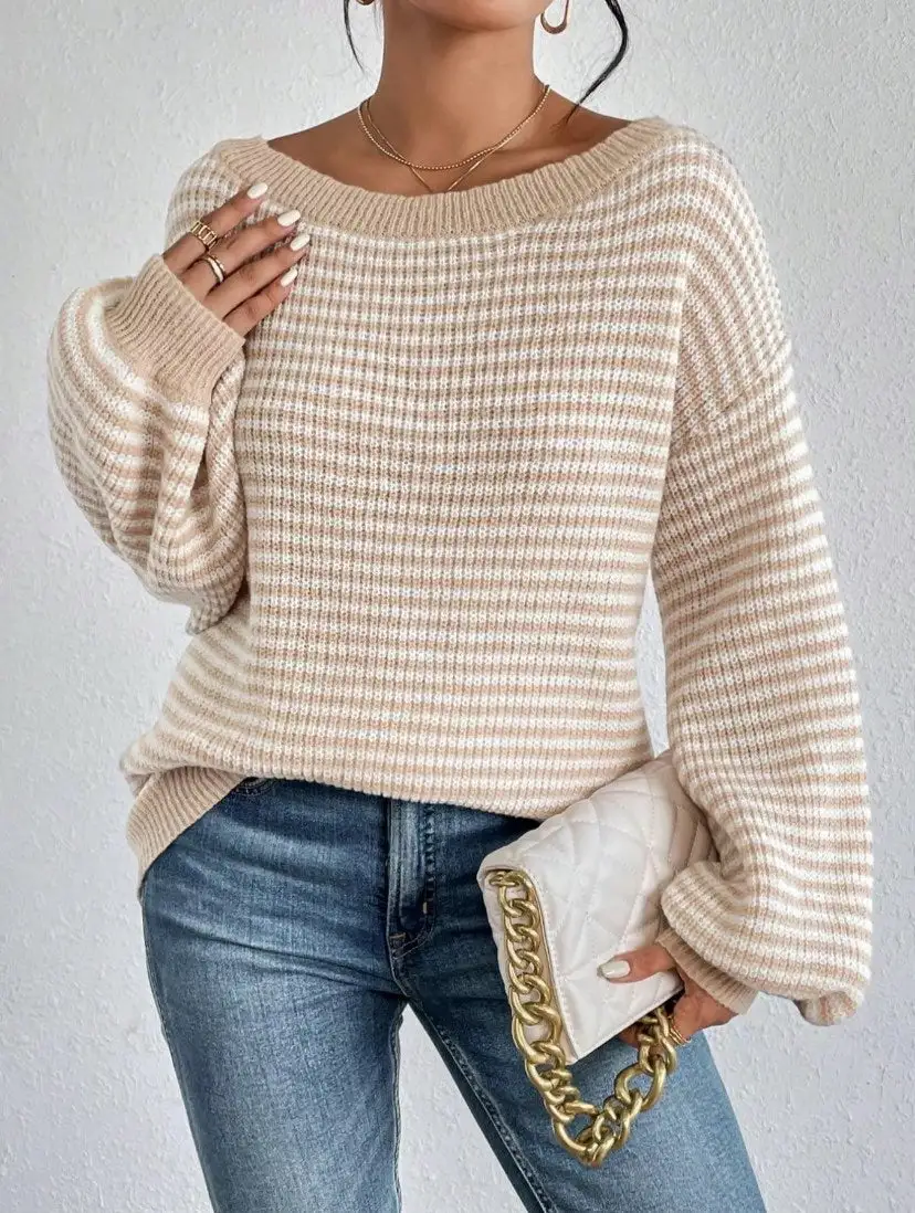 Autumn Striped Sweater