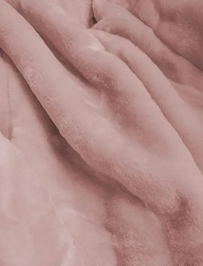 Parka with detachable fur C