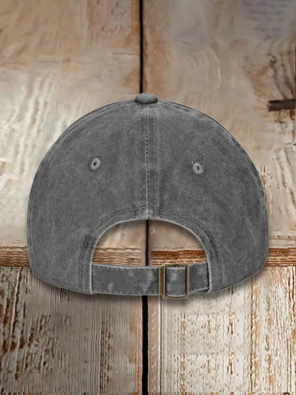 Alzheimer'S Awareness Print Casual Baseball Cap