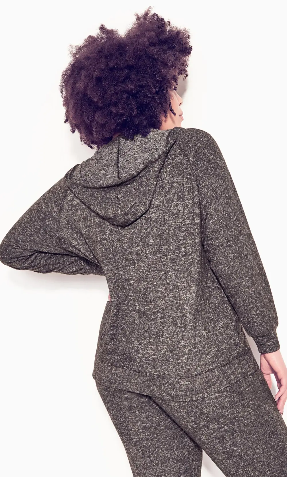 Evans Grey Hacci Plain Jacket