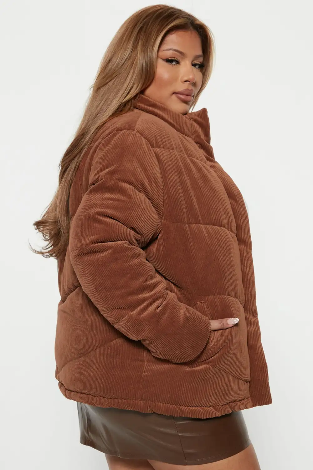 By The Campfire Corduroy Jacket - Cognac