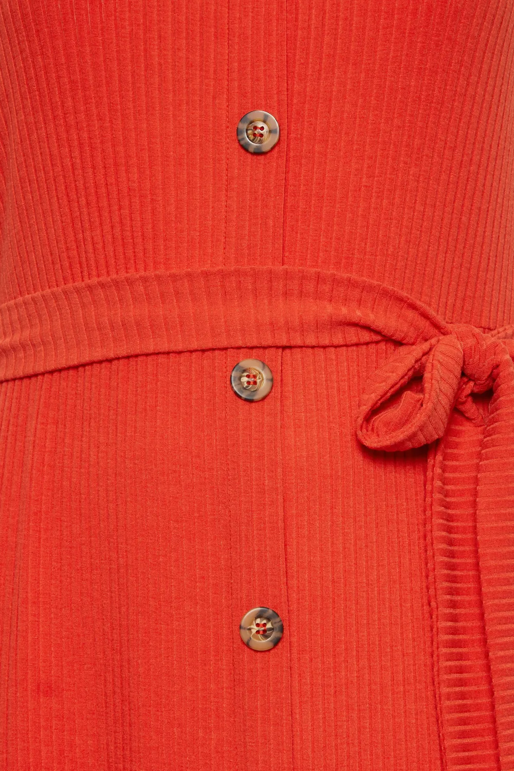 YOURS Curve Red Button Through Sleeveless Maxi Dress