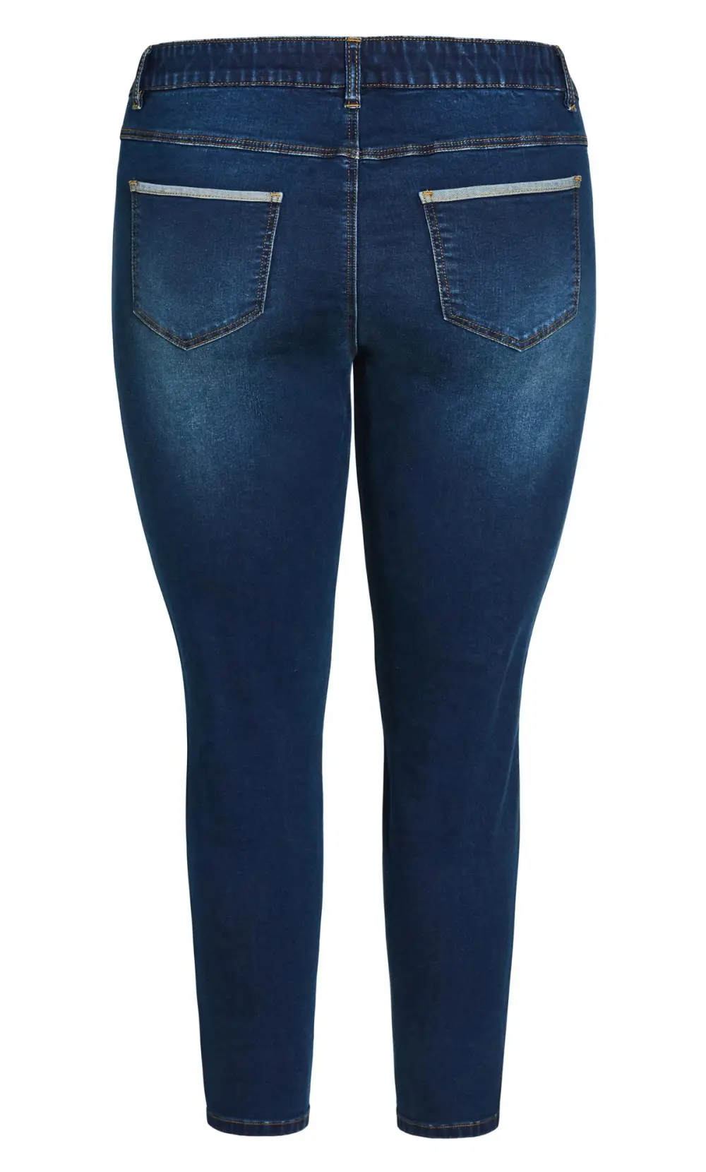 Evans Denim Floral Embroidered Jean