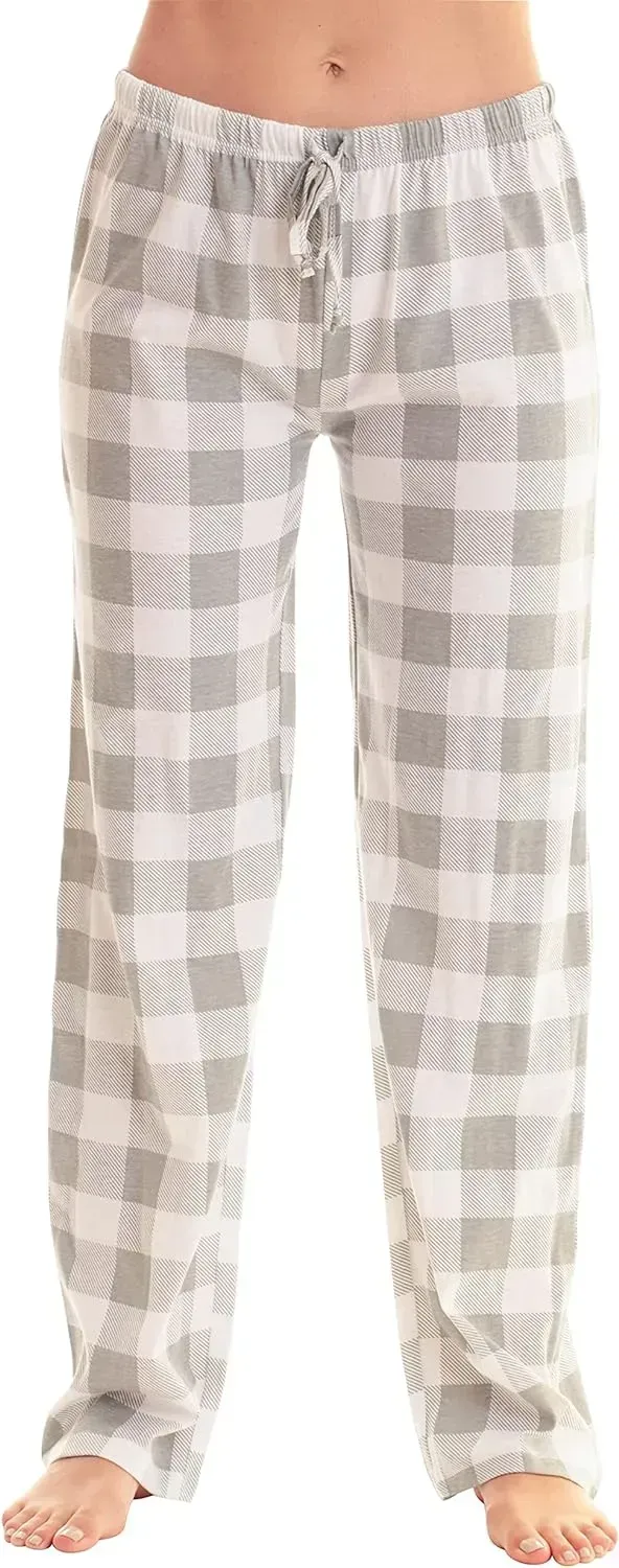 Women Pajama Pants Sleepwear Buffalo Plaid Pajamas