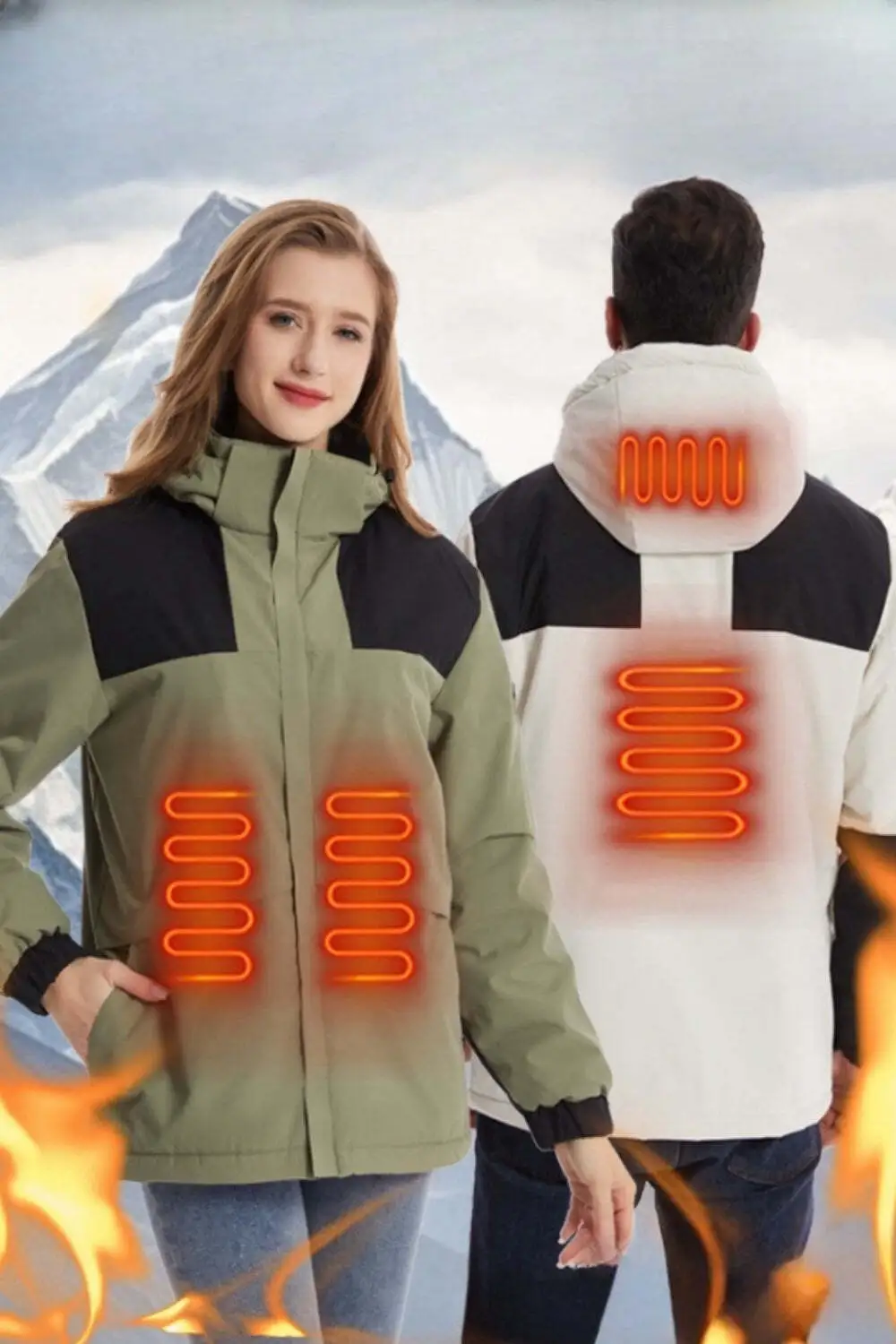 USB Smart Heating Jacket