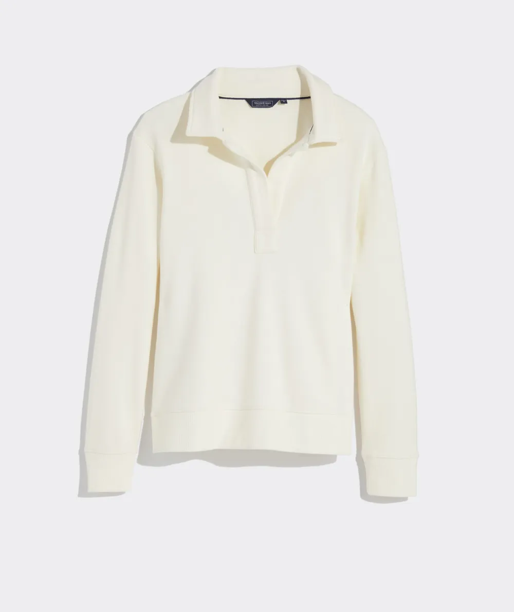 Polo Popover Sweatshirt