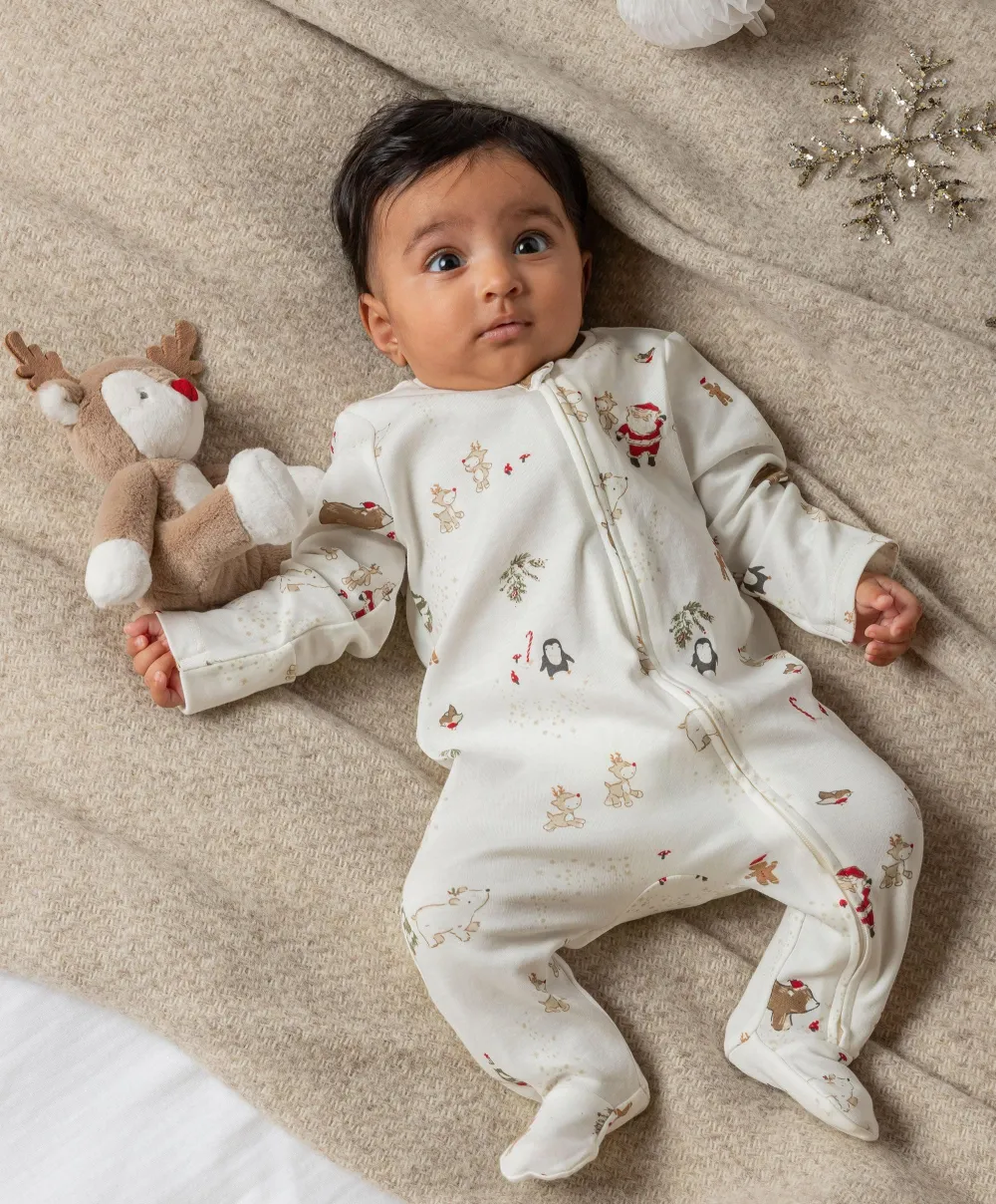 Night Before Christmas Sleepsuit