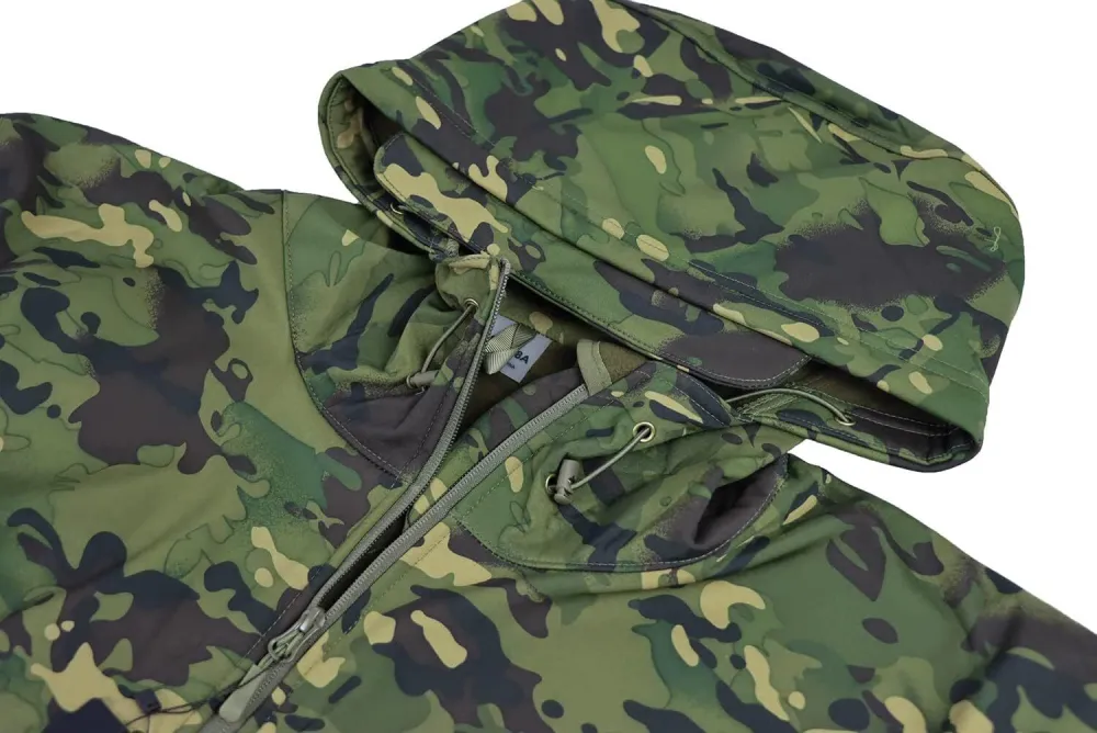 Men's Tactical Softshell Jacket Waterproof Fleece Hooded Hunting Coat