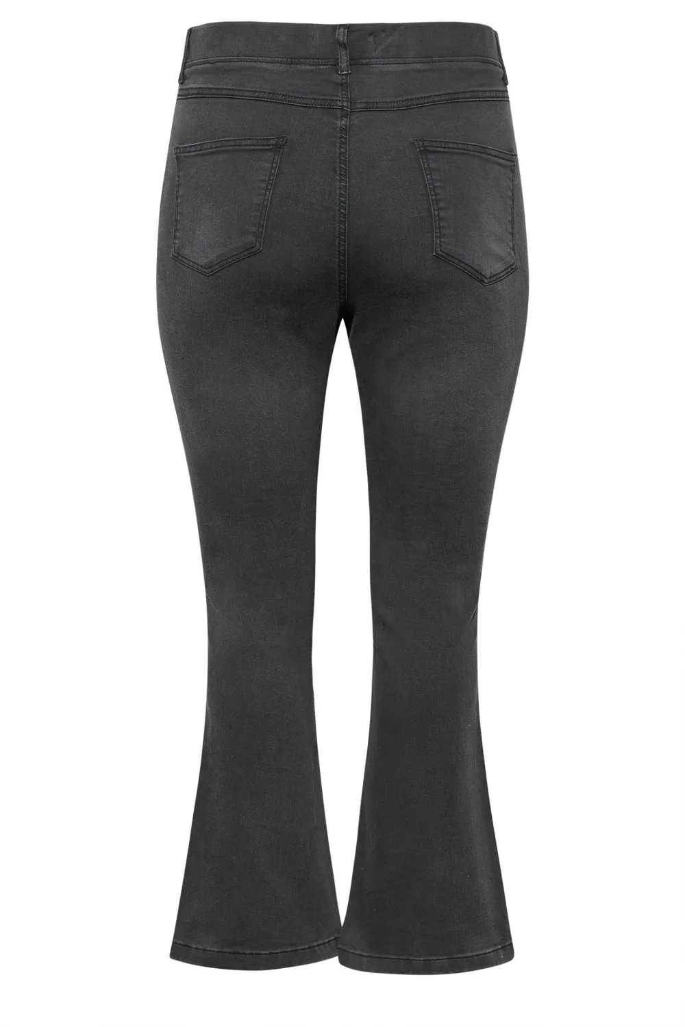 YOURS Curve Dark Blue Stretch Ripped HANNAH Bootcut Jeggings