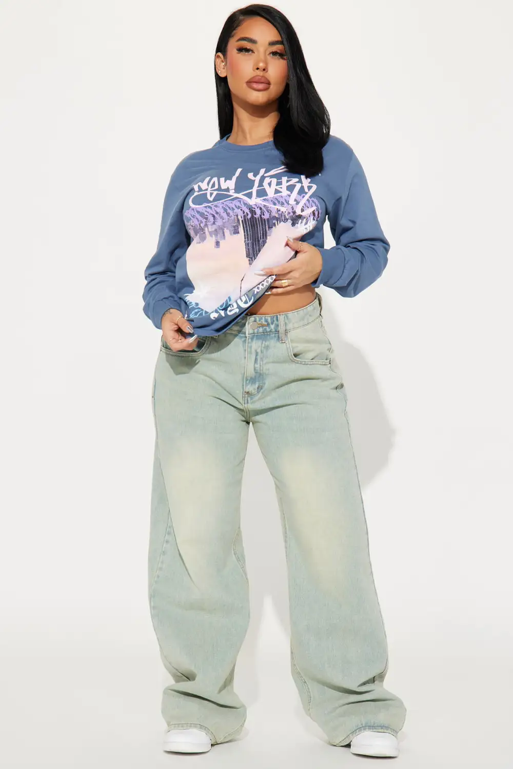 NYC Livin Tee - Denim