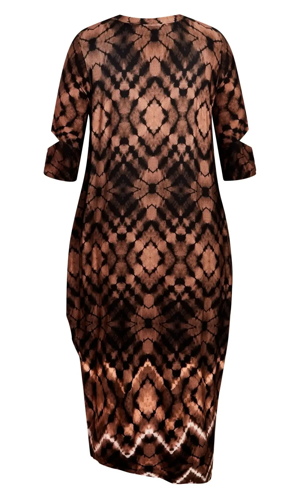 Evans Abstract Print Maxi Dress