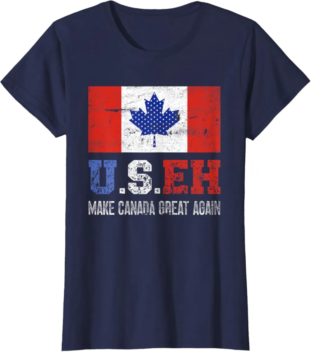 Canada 51st State, Make Canada Great Again, American, U.S.EH T-Shirt