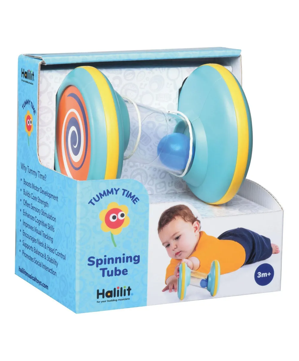 Halilit Tummy Time Spinning Tube