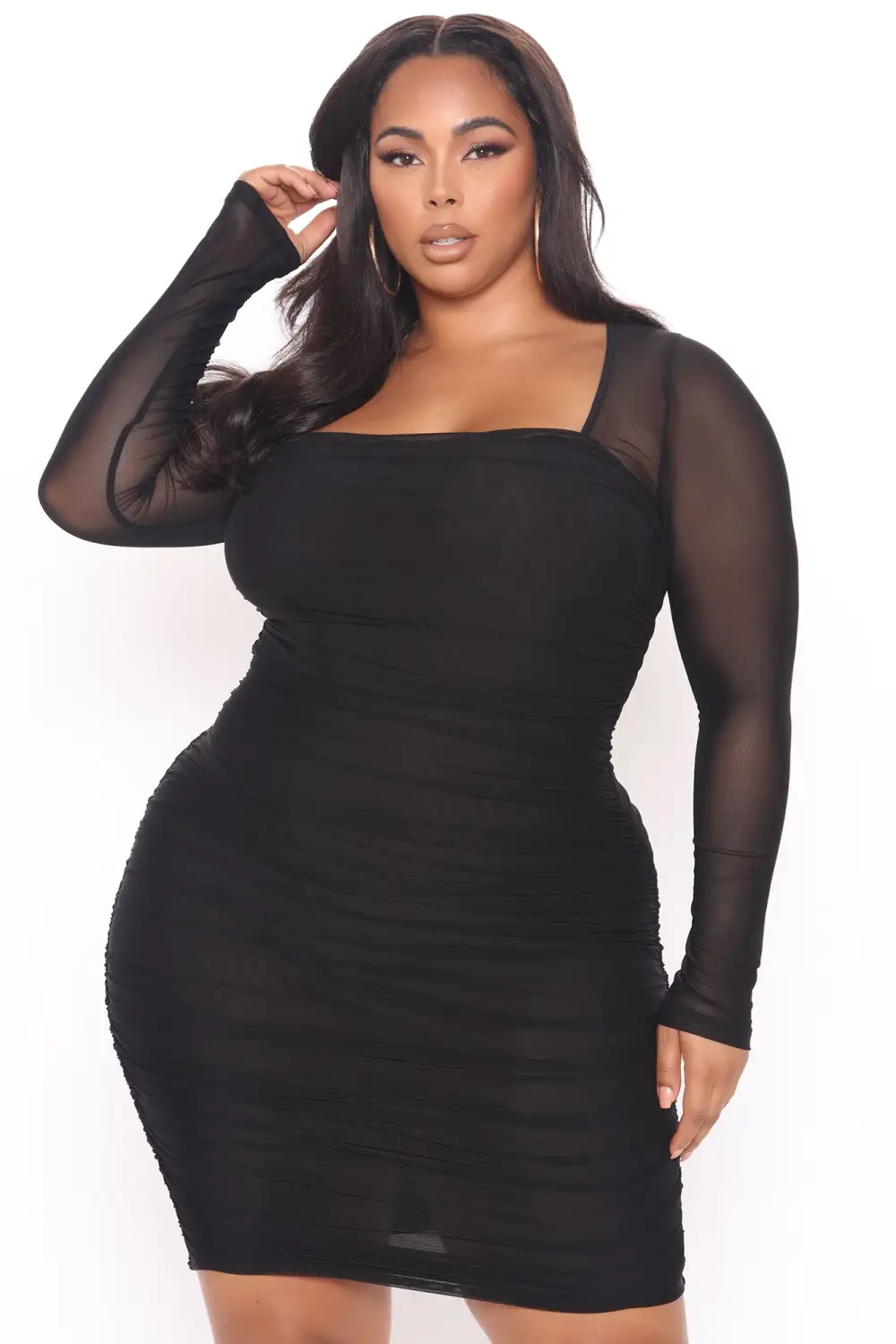 Oh So Fresh Mini Dress - Black