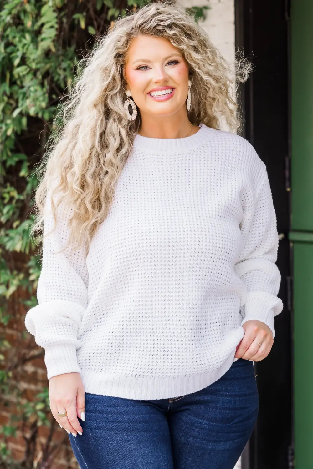 Breezy Weather Sweater, Ivory