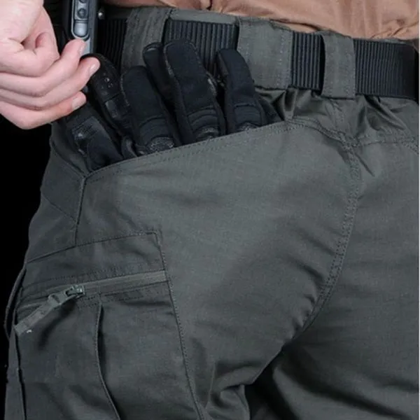 Men's Cargo Shorts Waterproof Multi-Pocket Outdoor Tactical Shorts