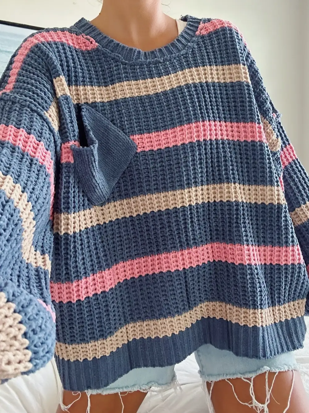 EVERYDAY STRIPED SWEATER