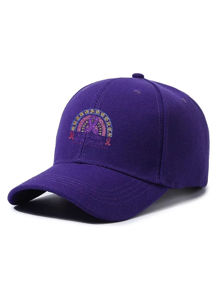 In This Family No One Lights Alone Alzheimer'S Awareness Baseball Cap