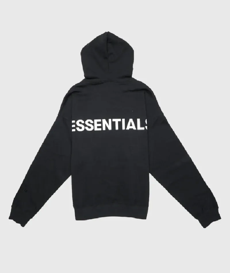 3M Logo Pullover Hoodie Black