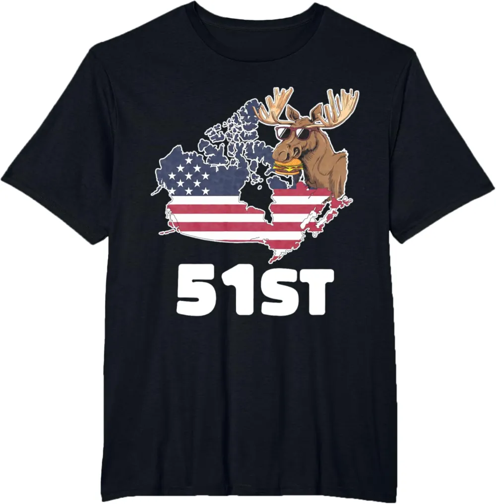 Canada 51st US state - Funny United States Buying Canada T-Shirt