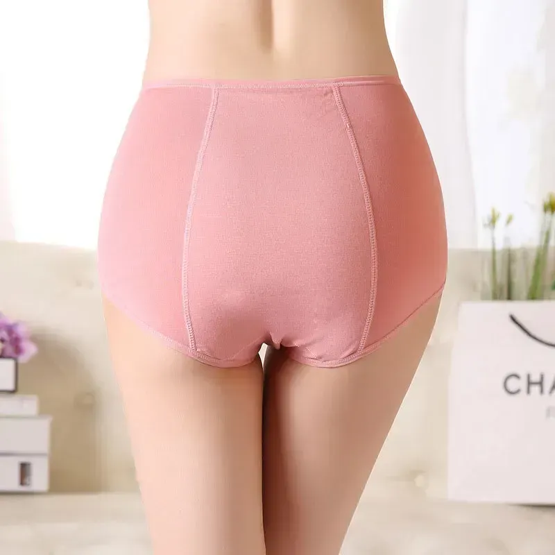 New Plus Size High Waist Leak Proof Panties Suitable For 110KG