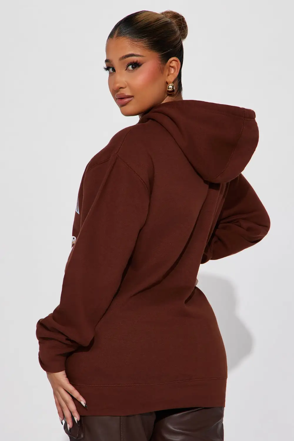 Believe Hoodie - Brown