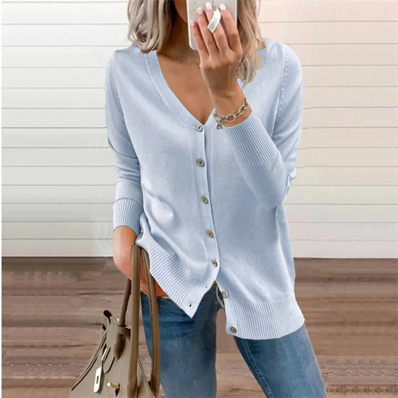 button sweater sweater cardigan coat