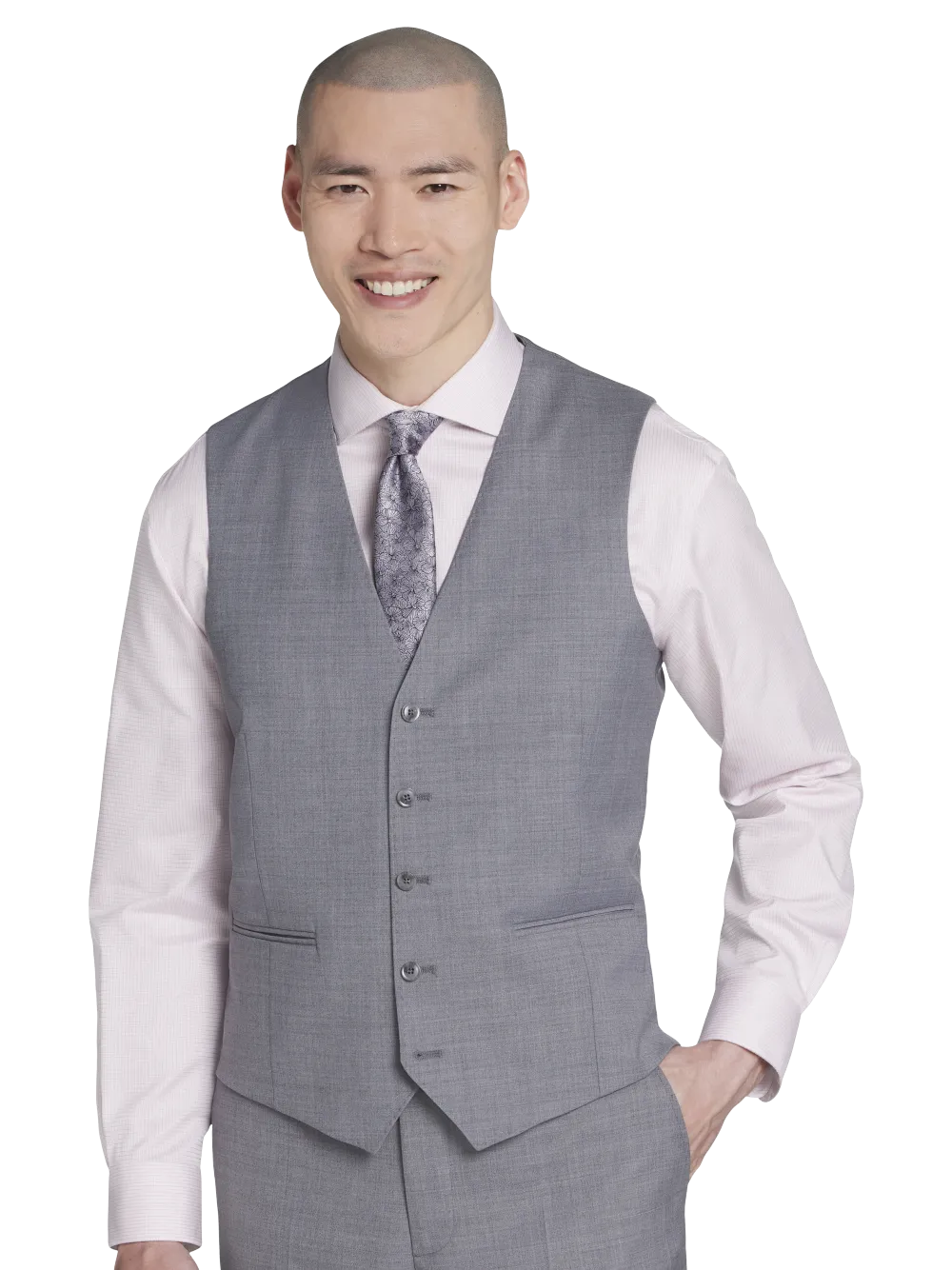 JOE Joseph Abboud Slim Fit Wool Blend Suit Vest