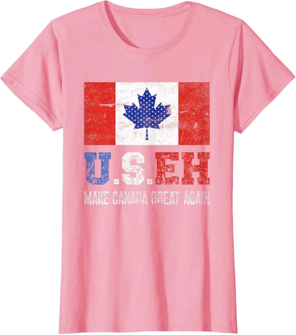 Canada 51st State, Make Canada Great Again, American, U.S.EH T-Shirt