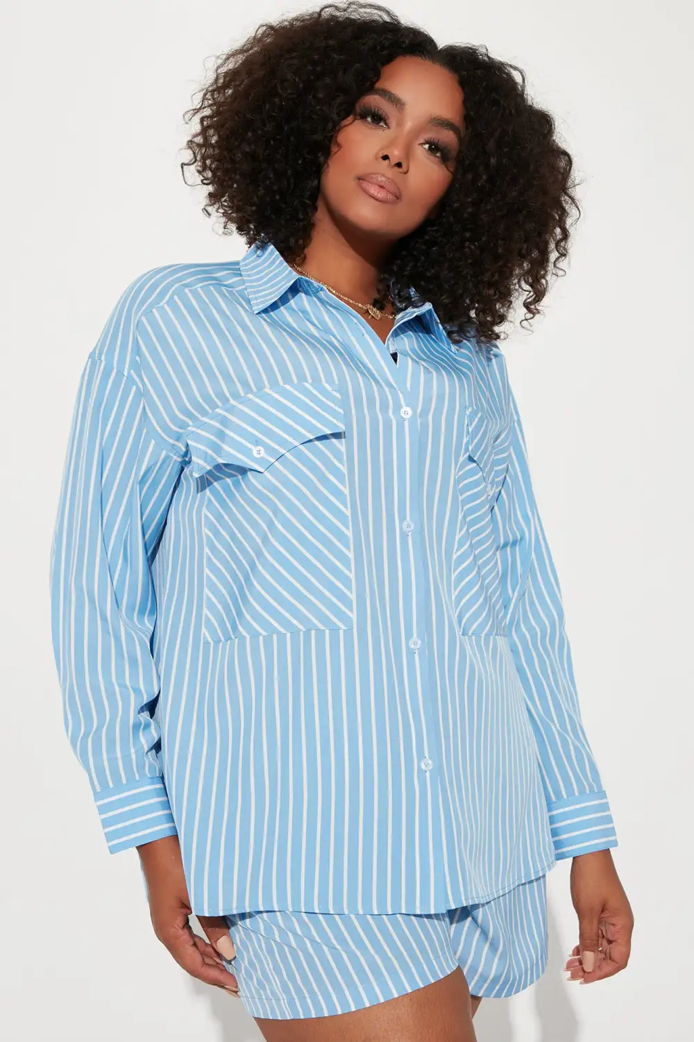 Kianna Short Set - Blue