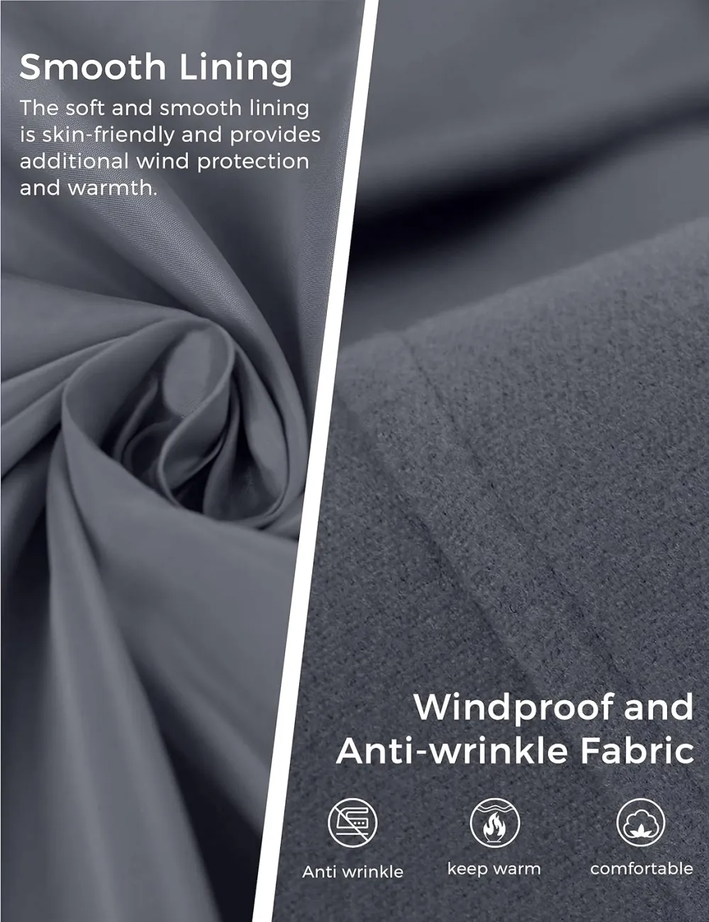 Women's Double Breasted Pea Coat Winter Mid-Long Trench Coat with Belt