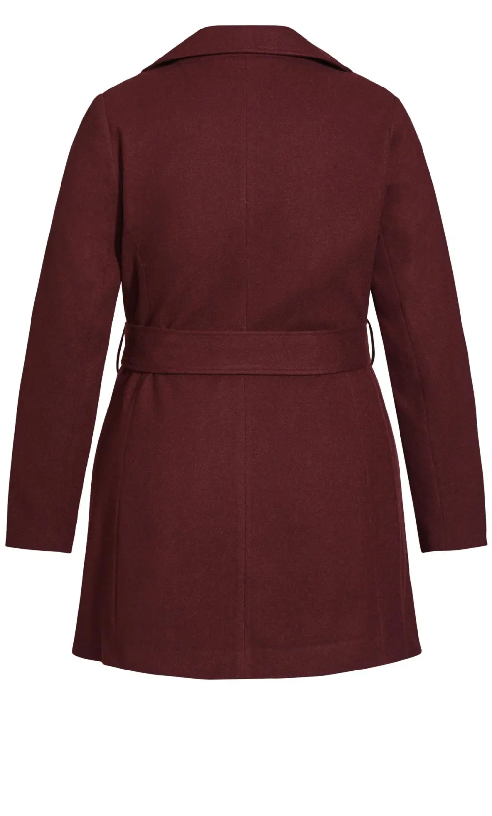 Evans Burgundy Red Tie Waist Coat