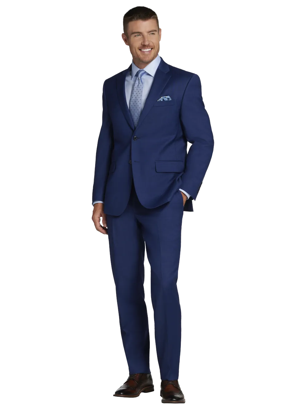 Joseph Abboud Classic Fit Wool Blend Suit Jacket