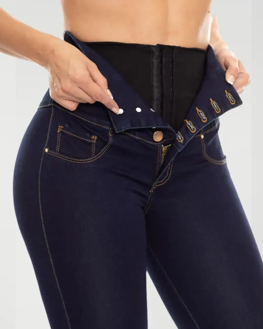 Colombian Butt Lift High Waist Jeans With Internal Girdle (Promotion ends today)