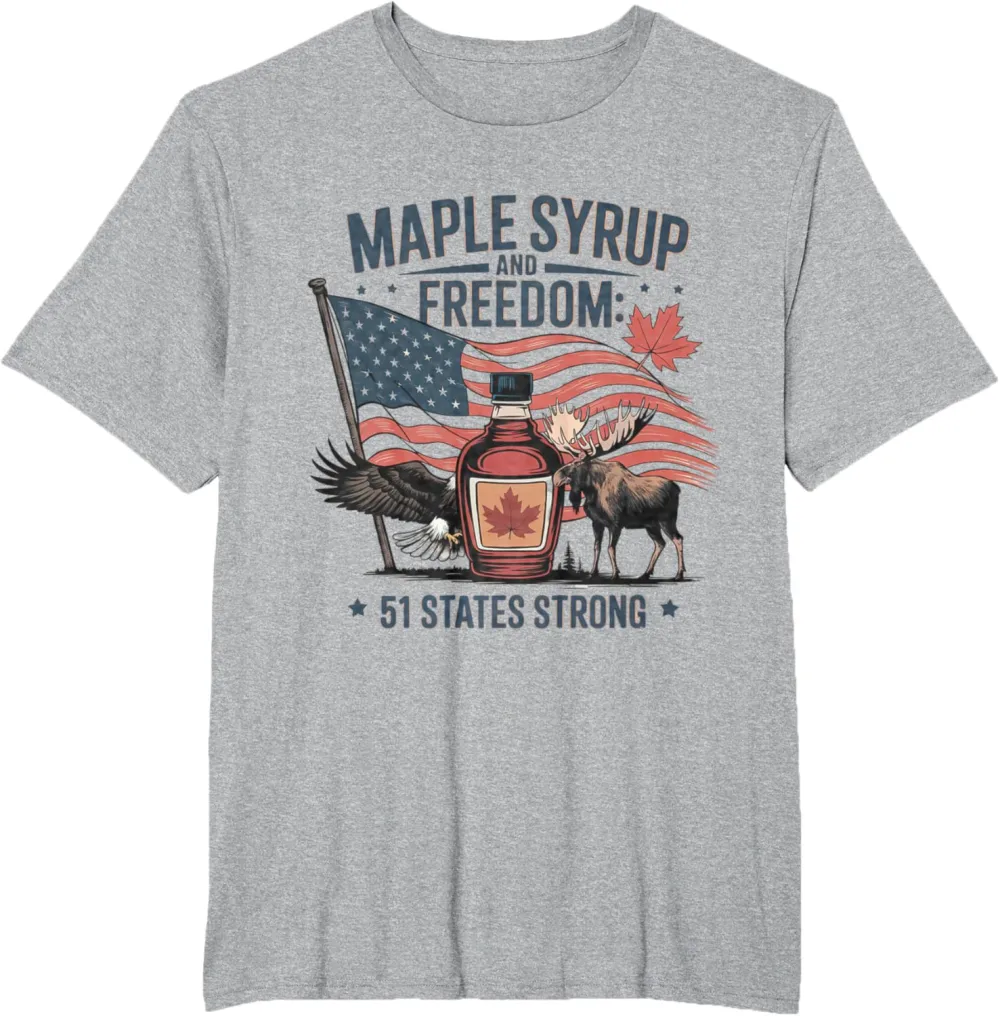 Funny Trump Quote Canada 51st State Of USA T-Shirt