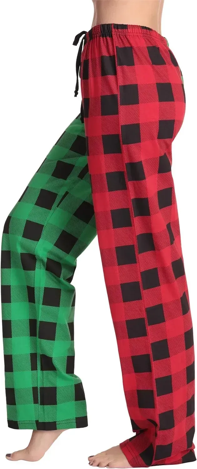 Women Pajama Pants Sleepwear Buffalo Plaid Pajamas