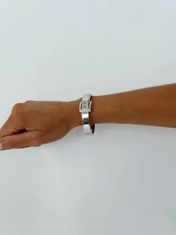 Hinged Bangle Bracelet