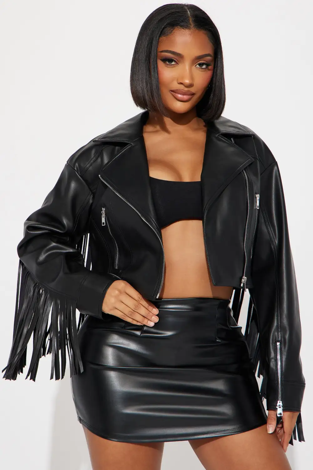 Swing My Way Jacket - Black