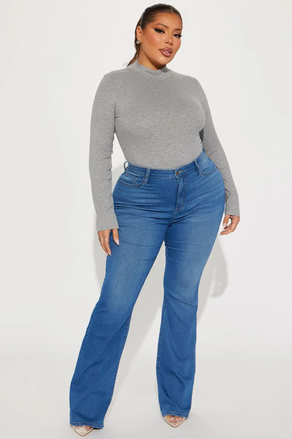 Dana Bodysuit - Charcoal