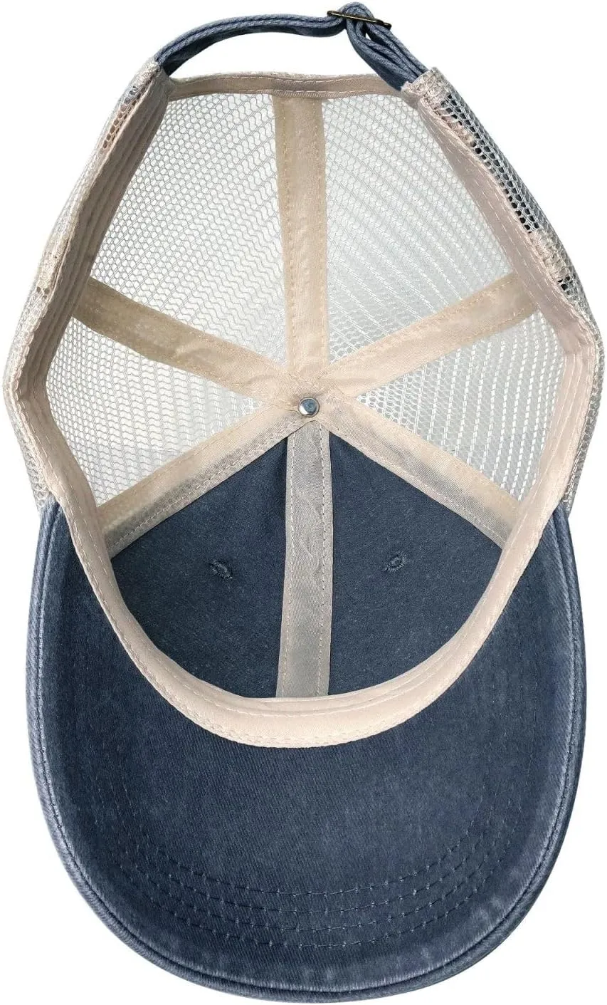 Canada is Not for Sale Hats Denim Mesh Cap