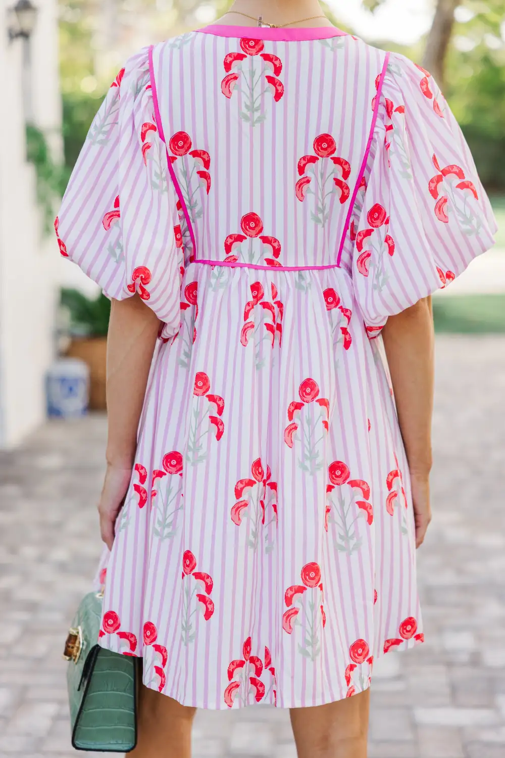 The Evolution Pink Floral Dress